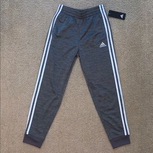 Grey Adidas sweatpants